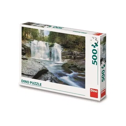 500 dielikov Dino Toys Puzzle Mumlavské vodopády 500 Dino