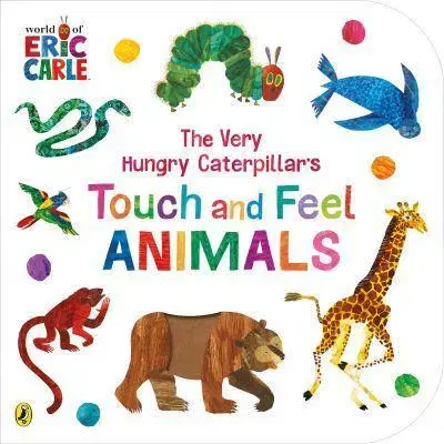 Leporelá, krabičky, puzzle knihy The Very Hungry Caterpillar's Touch and Feel Animals - Eric Carle