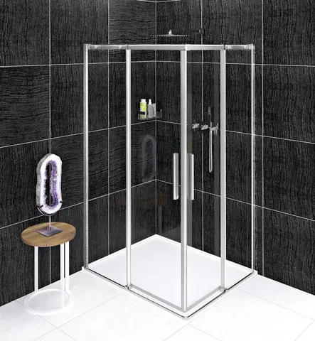 Sprchové dvere POLYSAN - ALTIS LINE obdĺžniková sprchová zástena 900x800 L/P varianta, rohový vstup AL1590CAL1580C