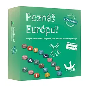 Vedomostné a edukatívne hry Dajama Dajama hra Poznáš Európu?
