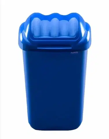 Odpadkové koše Kinekus Kôš na odpad preklápací 30 l, plastový, FALA, modrý