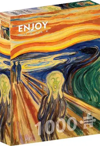 1000 dielikov Enjoy Puzzle Edvard Munch: The Scream 1000 Enjoy