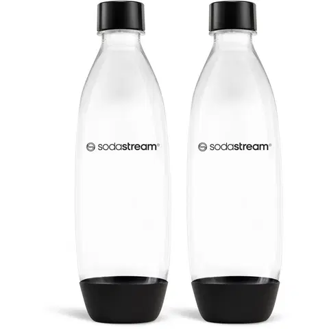 Sodastream a ďalšie výrobníky perlivej vody Sodastream Fľaša Fuse Black 2x 1 l, do umývačky