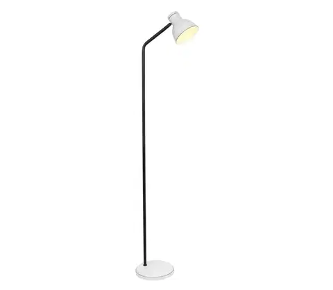 Lampy  Stojacia lampa ZUMBA 1xE27/40W/230V biela/čierna 