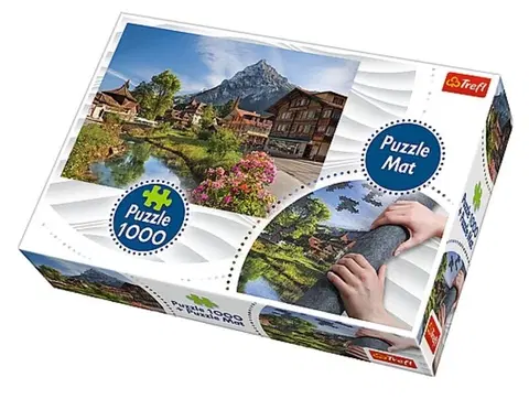 Hračky puzzle TREFL - Puzzle Alpy v lete 1000 dielikov
