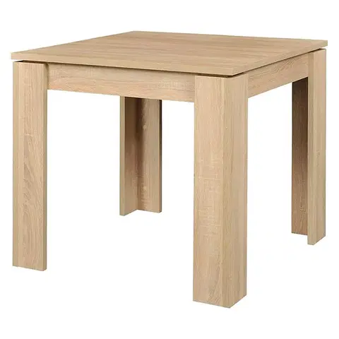 Jedálenské stoly Jedálenský stôl Inter 80x80x75 prirodzený 618506