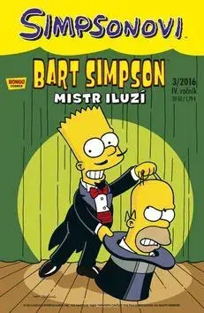 Komiksy Bart Simpson Mistr iluzí