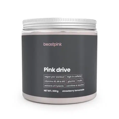 Pre-workouty BeastPink Pink Drive 300 g jahodová limonáda