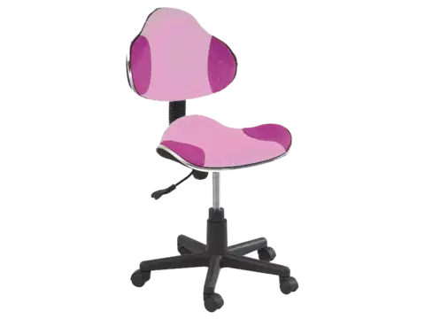 Kancelárske stoličky Signal Kancelárska stolička Q-G2 ružová
