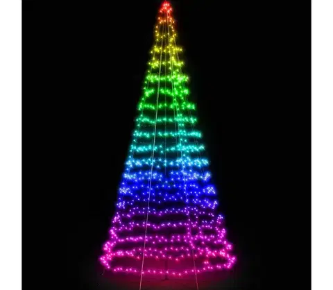 Vianočné dekorácie Twinkly Twinkly TWP300SPP-BEU- LED RGBW Vonkajší vianočný stromček 300xLED 2m IP44 Wi-Fi 
