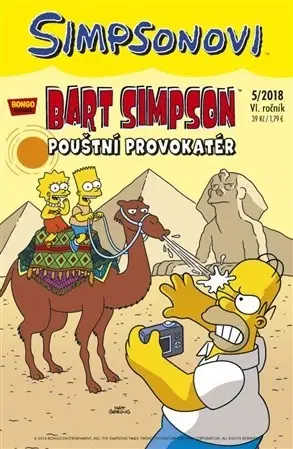 Komiksy Bart Simpson 5/2018: Pouštní provokatér - Kolektív autorov