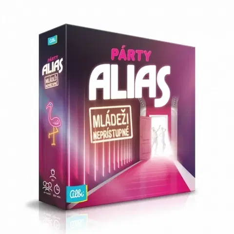 Hry pre dospelých (18+) Albi Albi hra Párty Alias: Mládeži neprístupné (slovenská verzia)