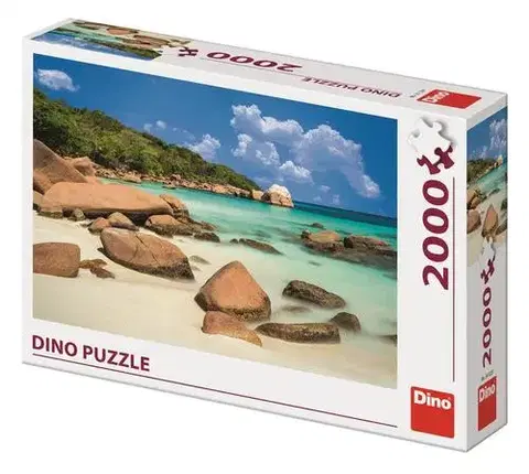 2000 dielikov Dino Toys Puzzle Pláž 2000 Dino