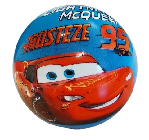 Hračky - Lopty a loptové hry STAR TOYS - Lopta Cars McQueen 14cm