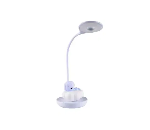 Lampy  LED Stmievateľná detská stolná lampička DOG LED/2,5W/230V modrá 