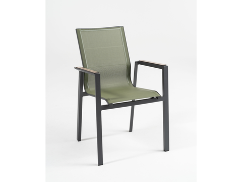 Stoličky Denver jedálenská stolička zelená
