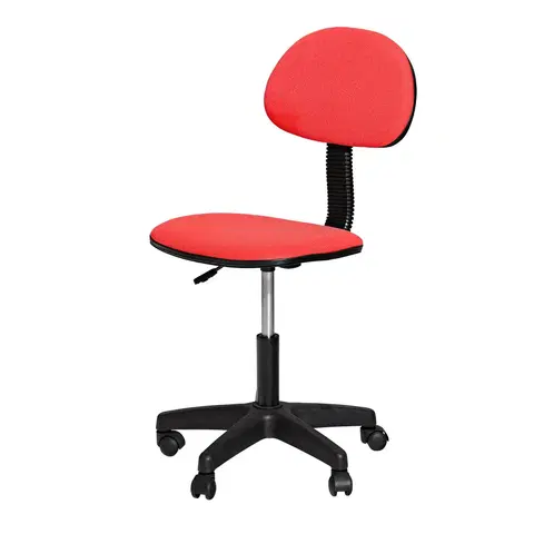 Kancelárske kreslá a stoličky Stolička HS 05 červená K22
