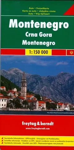Do auta Montenegro/Čierna hora 1:150 000 FB