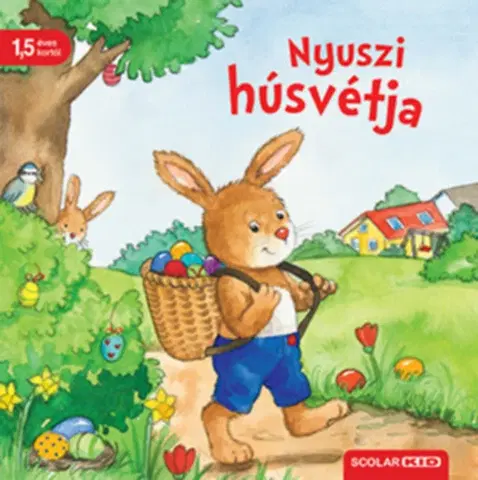 Leporelá, krabičky, puzzle knihy Nyuszi húsvétja - Rosemarie Künzler-Behncke,Ana Weller