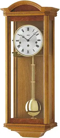 Hodiny Kyvadlové mechanické nástenné hodiny 2663/9 AMS 66cm