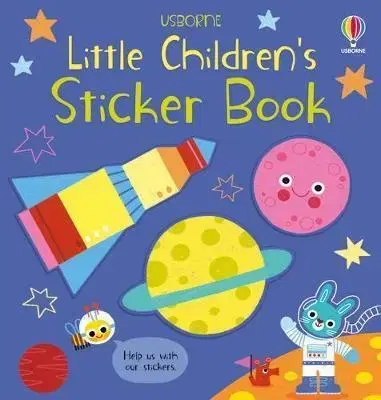 Nalepovačky, vystrihovačky, skladačky Little Childrens Sticker Book - Matthew Oldham