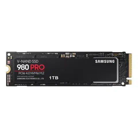 Pevné disky Samsung SSD 980 PRO, 1TB, NVMe M.2 MZ-V8P1T0BW