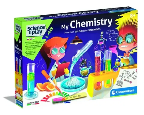 Objavujeme spolu svet Science & Play Moja chémia Clementoni