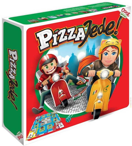 Rodinné hry Trigo Spoločenská hra Ide pizza!