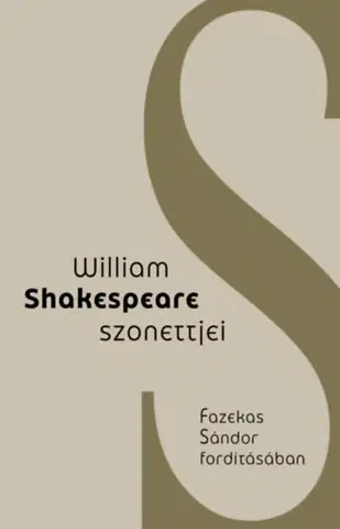 Svetová poézia William Shakespeare szonettjei - William Shakespeare