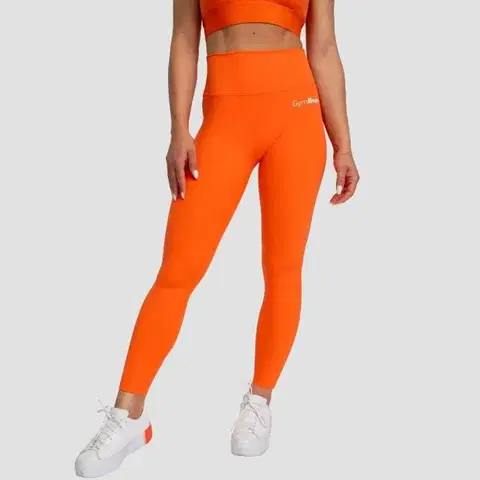 Športové legíny GymBeam Dámske legíny High-waist Limitless Orange  XLXL