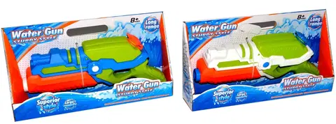 Hračky - zbrane WIKY - Pištoľ vodná Superior Style 29cm - modrá