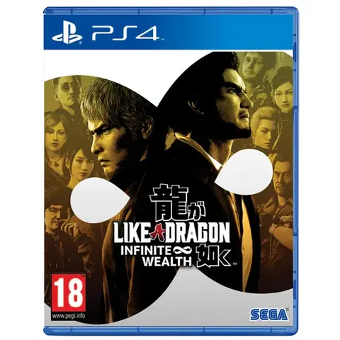 Hry na Playstation 4 Like a Dragon: Infinite Wealth PS4