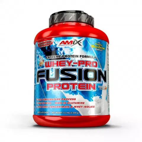 Viaczložkové srvátkové proteíny Amix Whey-Pro Fusion 2300 g cookies & krém
