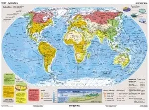 Učebnice - ostatné Svet - prírodné zložky a oblasti zeme - A3 karta