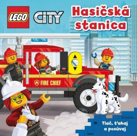 Leporelá, krabičky, puzzle knihy LEGO CITY: Hasičská stanica