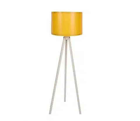 Lampy  Stojacia lampa AYD 1xE27/60W/230V oranžová/béžová 