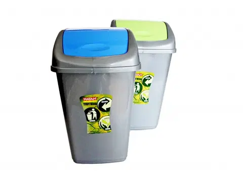Odpadkové koše MAKRO - Kôš na smetie umelá hmota 15L rôzne farby