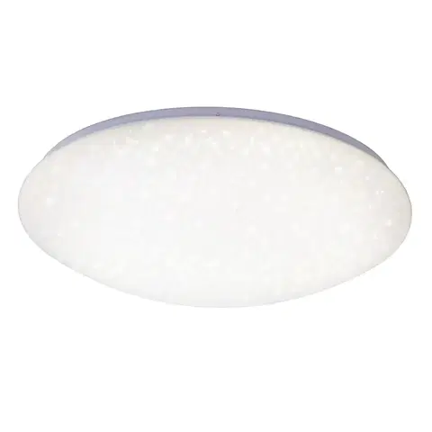 Stropné svietidlá Briloner Stropné svietidlo LED Vipe, efekt hviezdnej oblohy, 49 cm