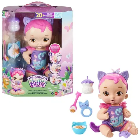 Hračky bábiky MATTEL - My Garden Baby Mačiatko So Zvukmi, Mix Produktov