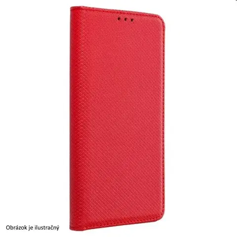 Puzdrá na mobilné telefóny Puzdro Smart Case Book pre Motorola Moto G62, červené TEL181641