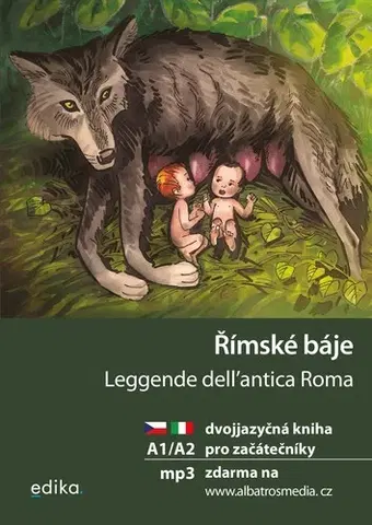 Jazykové učebnice - ostatné Římské báje A1/A2 - Valeria De Tommaso,Aleš Čuma,Veronika Urbanová