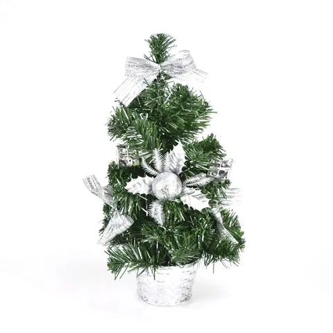 Vianočné dekorácie Vianočný stromček Vestire strieborná, 35 cm