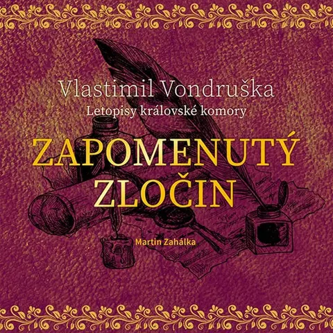 Historické romány Tympanum Zapomenutý zločin - audiokniha CD