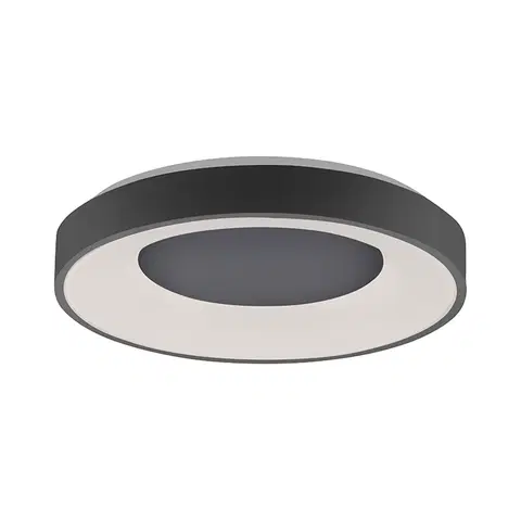 Stropne svietidla Moderné stropné svietidlo tmavosivé vrátane LED 3-stupňovo stmievateľné - Steffie