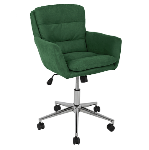Kancelárske stoličky KONDELA Kaila kancelárske kreslo smaragdová / chróm