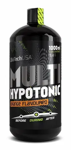Iontové nápoje Multi Hypotonic 1:65 - Biotech USA 1000 ml. Lesné plody