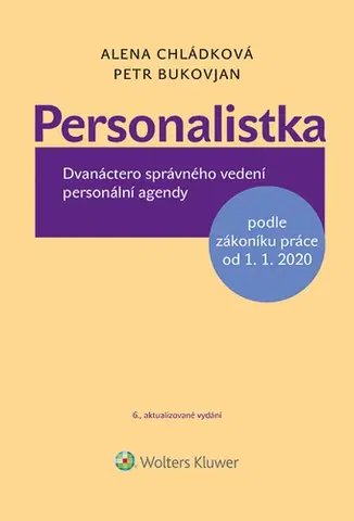 Personalistika Personalistka 2020 - Alena Chládková