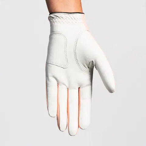 rukavice Dámska golfová rukavica Soft pre praváčky svetloružová