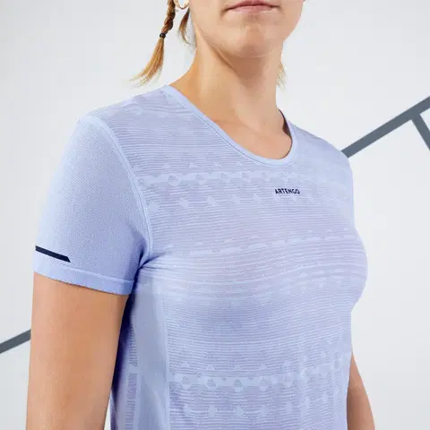 dresy Dámske tenisové tričko TTS Light bledofialové