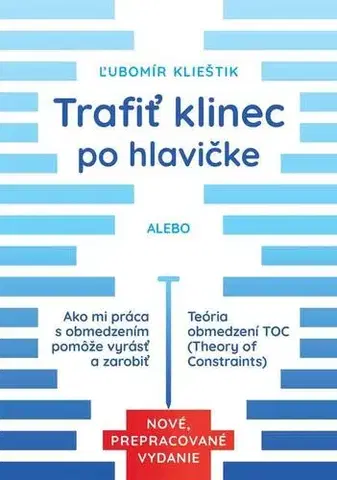 Manažment Trafiť klinec po hlavičke - Ľubomír Klieštik